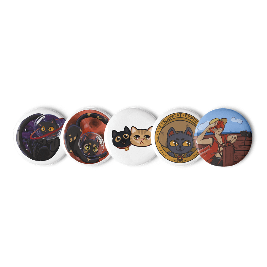 Certified Cat Chaos Pin Set (5-Pack) product image (1)