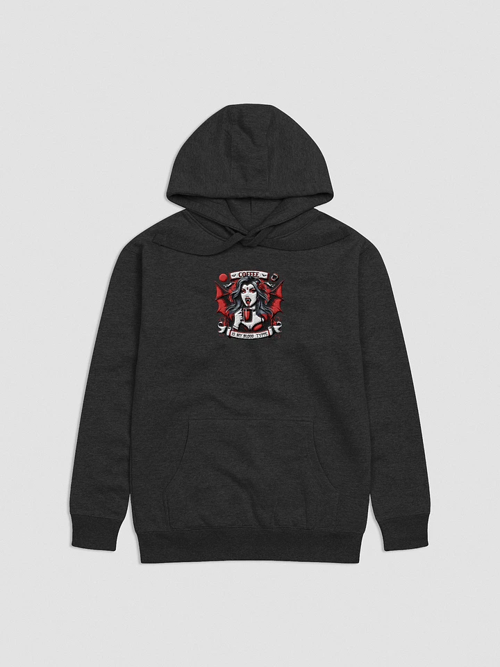 Coffee Is My Blood Type Hoodie product image (1)