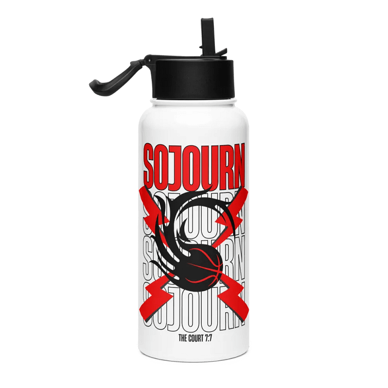 Sojourn The Court 7:7 Stainless 32oz Water Bottle
