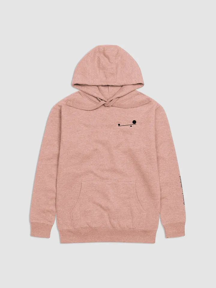 The Leverage Hoodie (black design) product image (1)