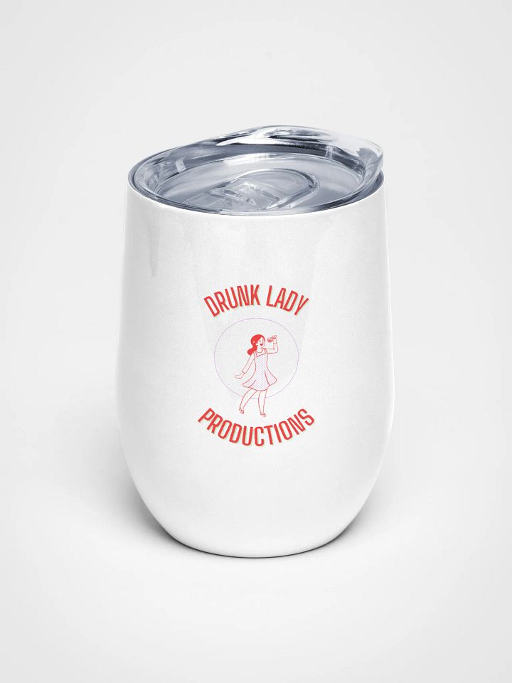 Official Drunk Lady Wine Tumbler 🍷 product image (1)