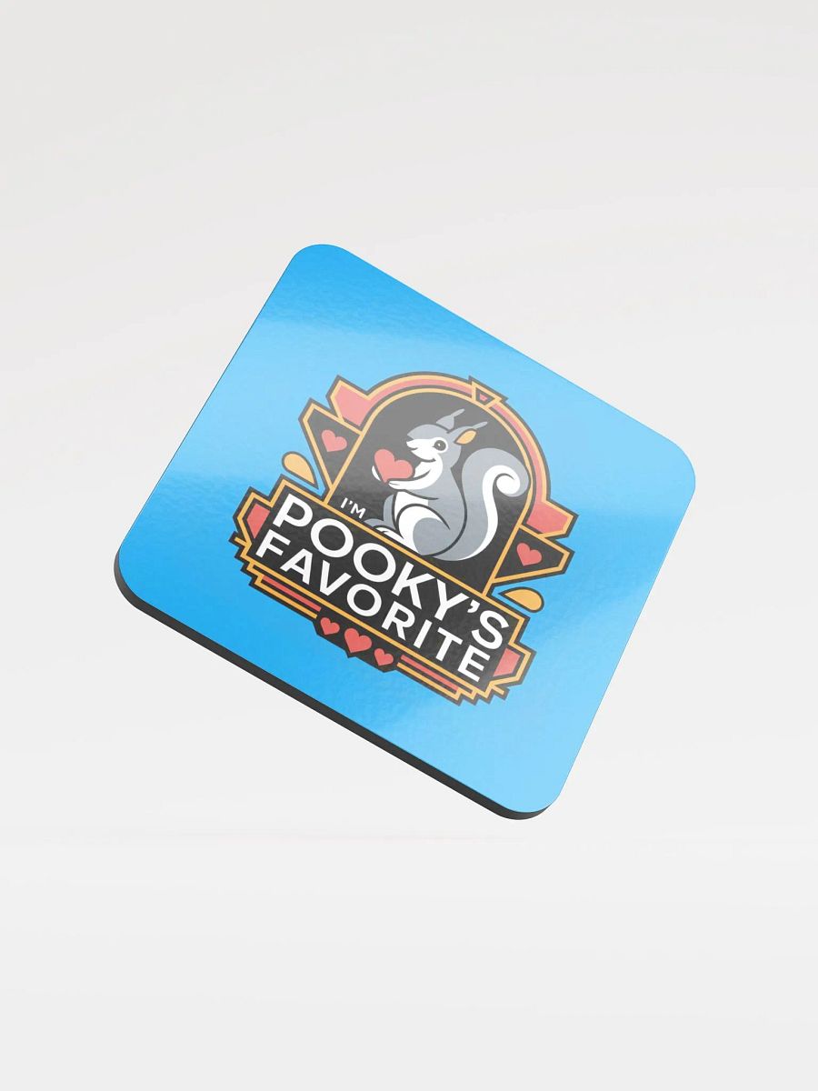 Coaster or micro art piece: i'm pooky's favorite product image (1)