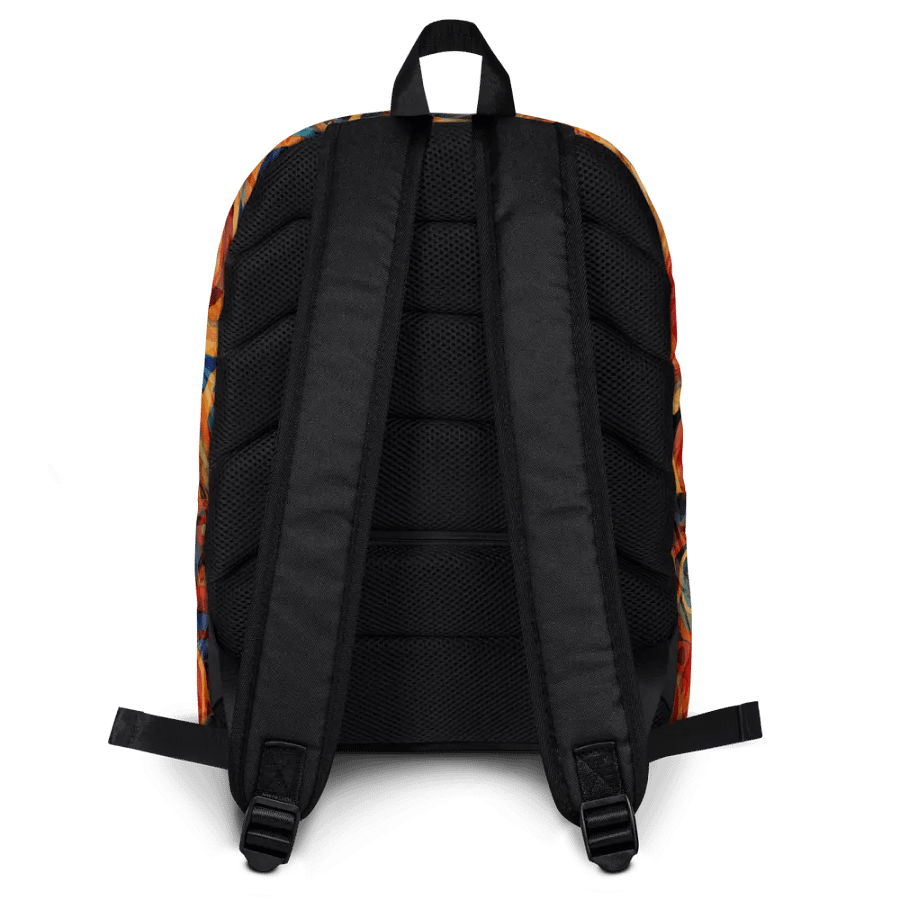 Vibrant klmt All-Over Backpack for arty frinds moms students product image (8)