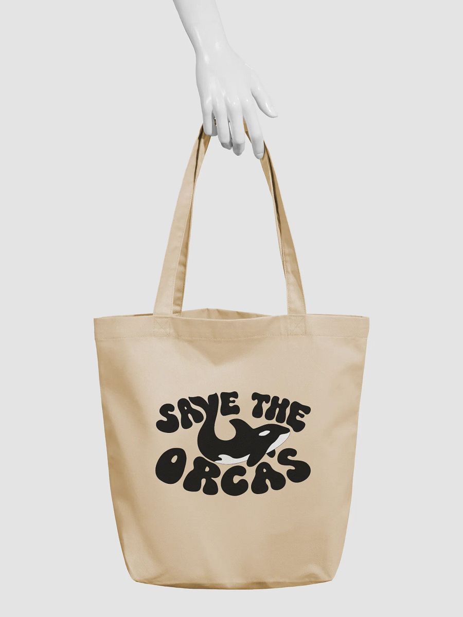 Save The Orcas Tote Bag product image (2)