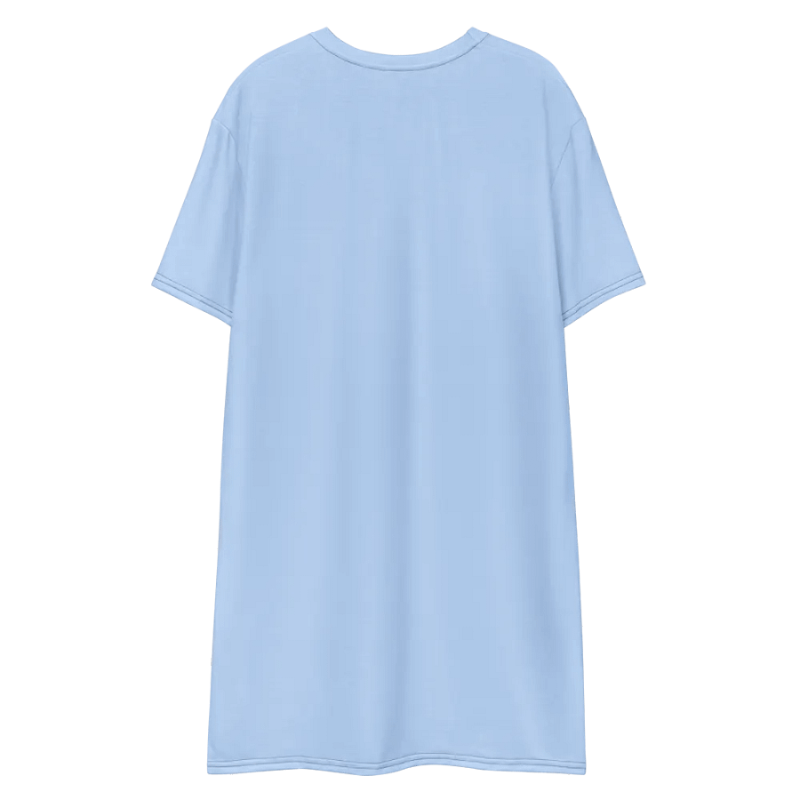 Kiss T-shirt Dress (light blue) product image (7)