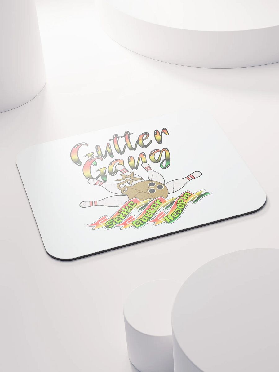 Gutter Gang Bowling Mouse Pad product image (4)