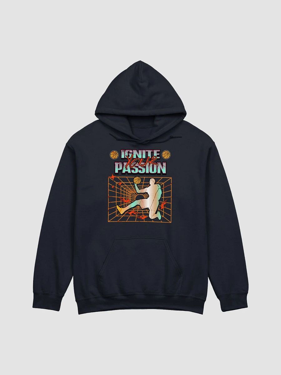 Ignite Your Passion Basketball Flame Hoodie product image (22)