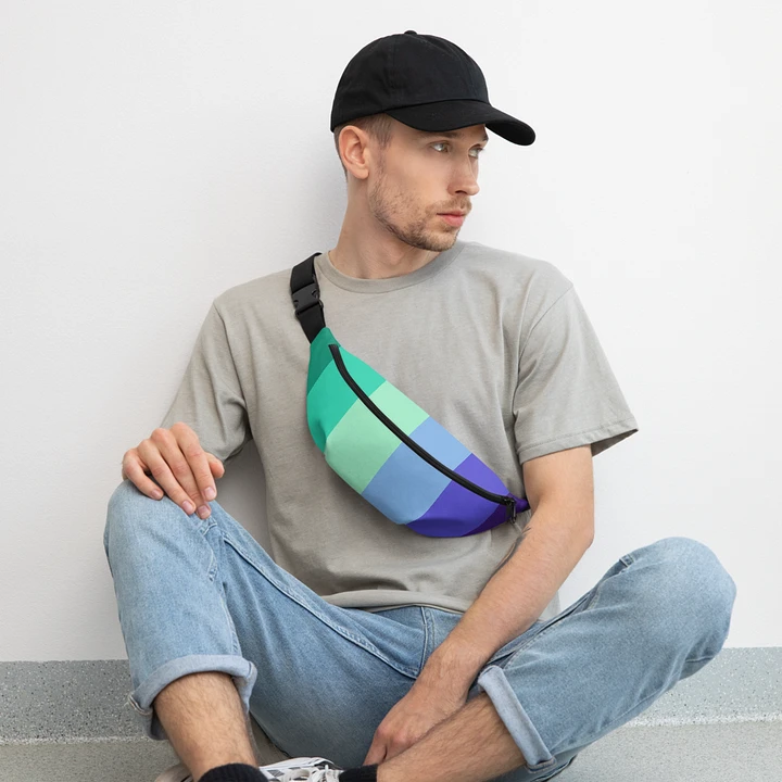 Gay Men's Pride Flag - Fanny Pack product image (2)