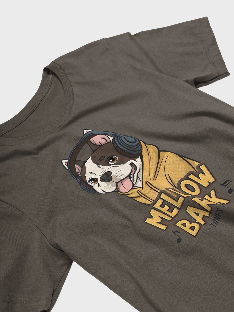 Mellow Bark Tones Dog Headphone T-Shirt product image (26)