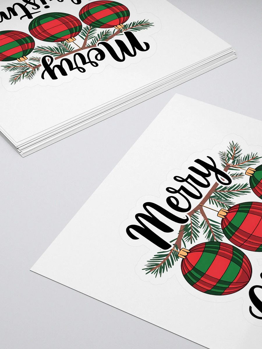 Simple Yet Expressive Merry Christmas Sticker Set product image (4)