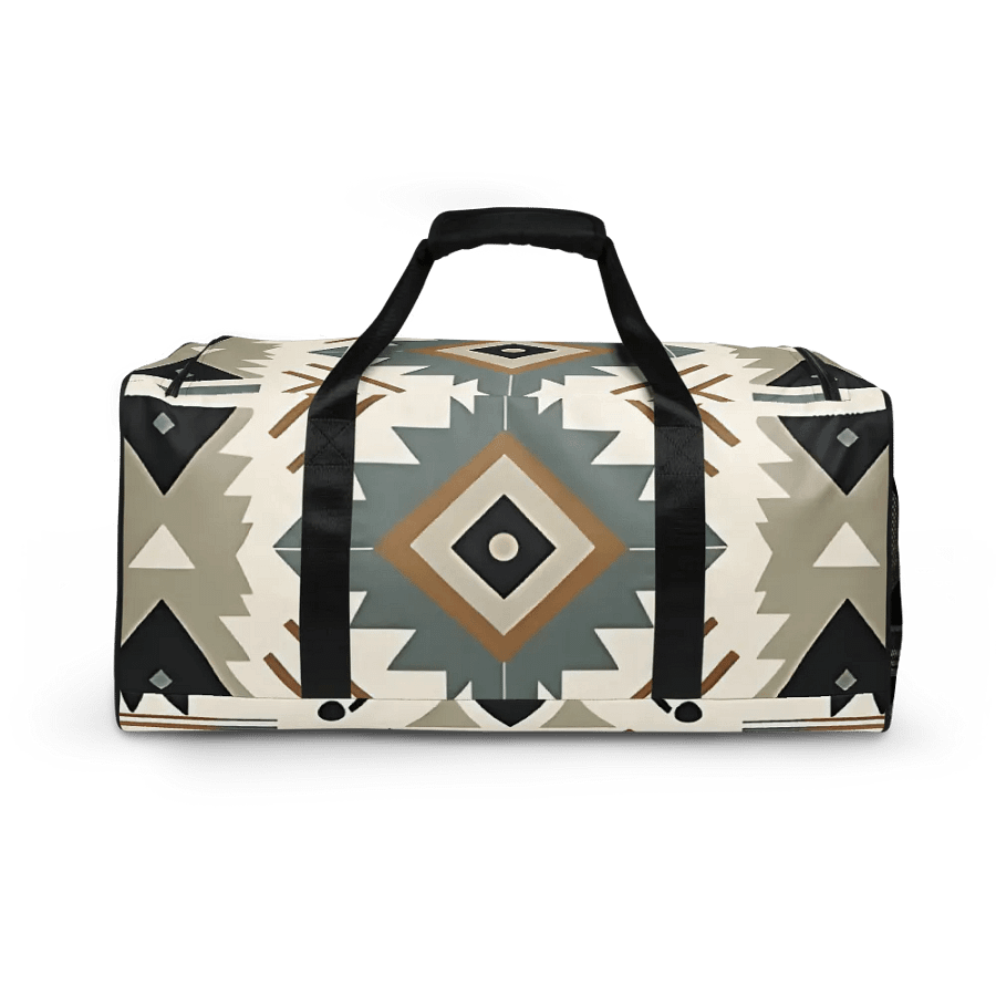 Southwestern Tribal Geometric Duffle Bag product image (5)