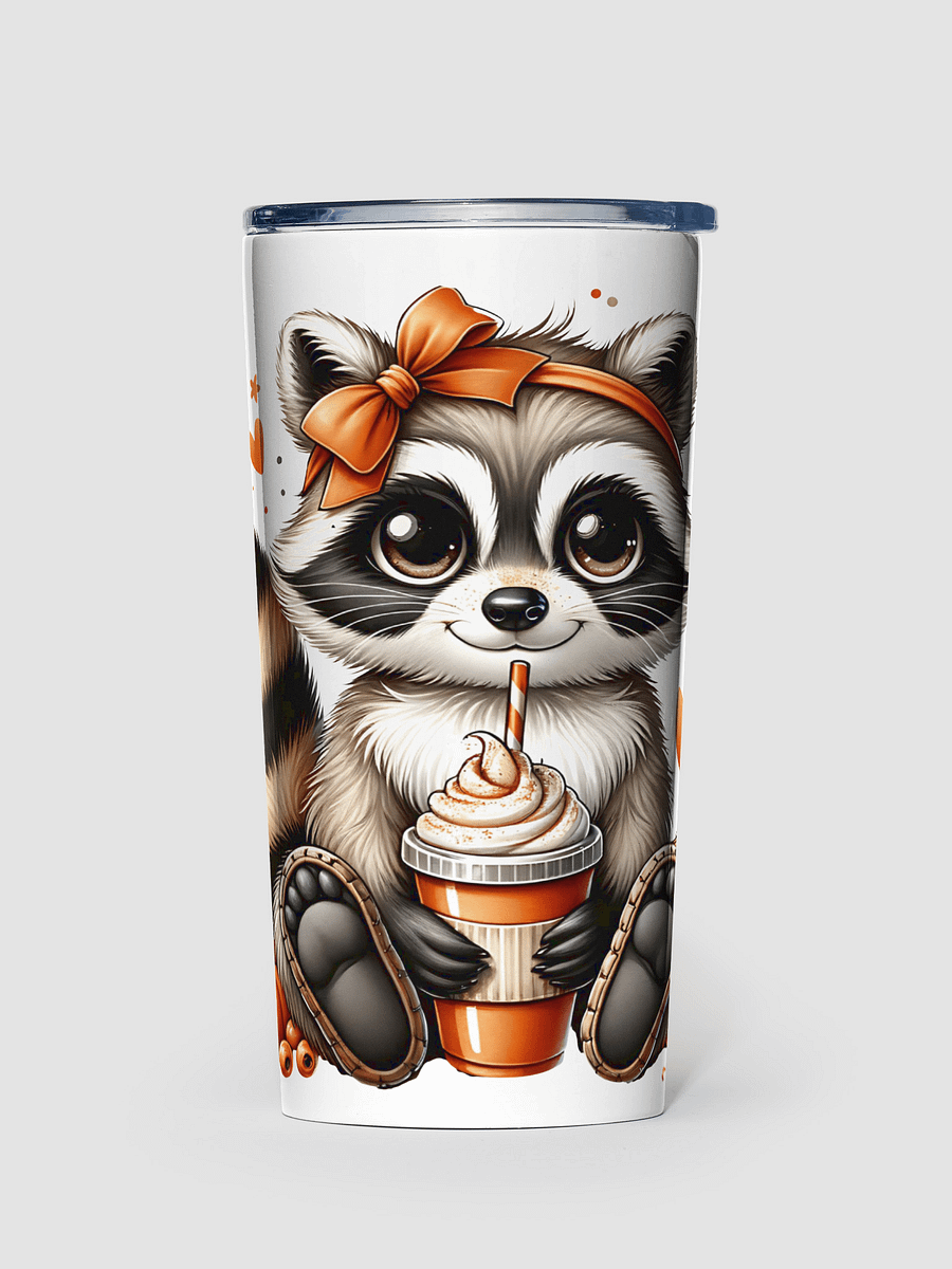 Raccoon Pumpkin Spice Tumbler product image (1)
