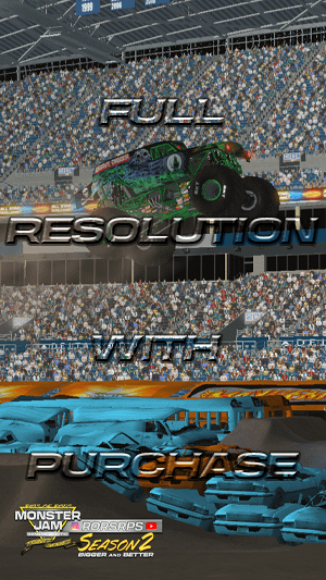 Grave Digger Leap - Lock Screen product image (1)