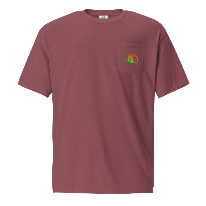 Dragon's Blaze Pocket Tee product image (1)