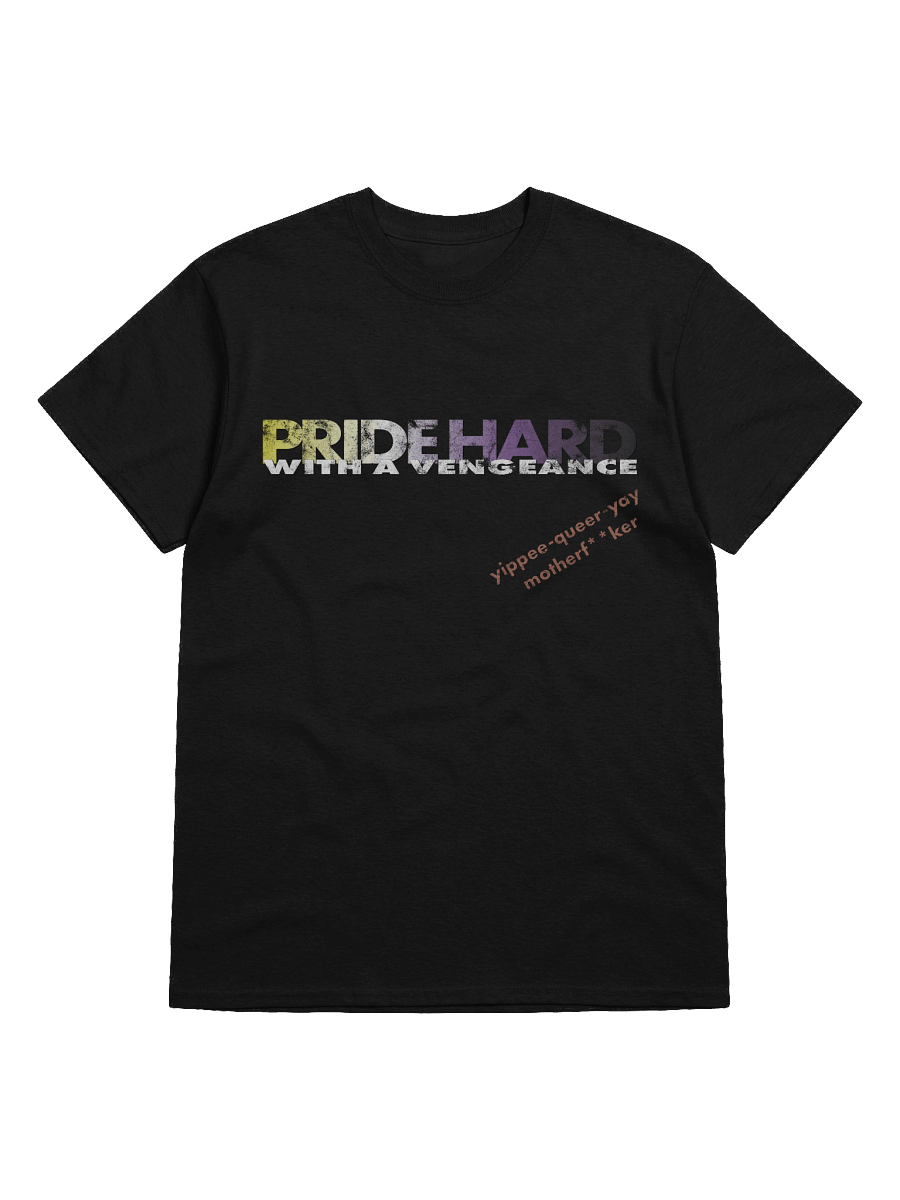 Non-binary "Pride Hard" Tee product image (5)