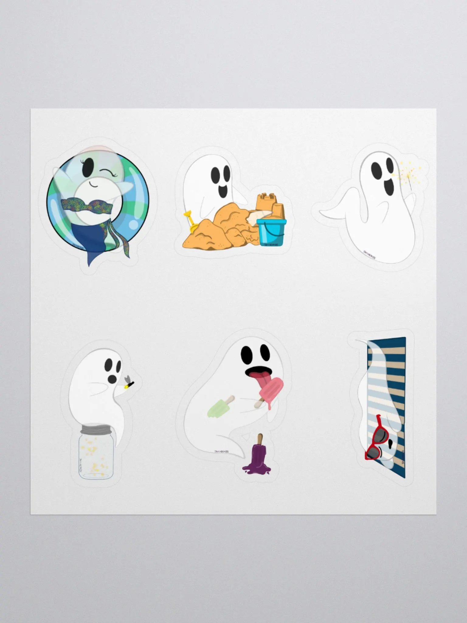 Ghouls Just Wanna Have Fun Sticker Sheet product image (1)