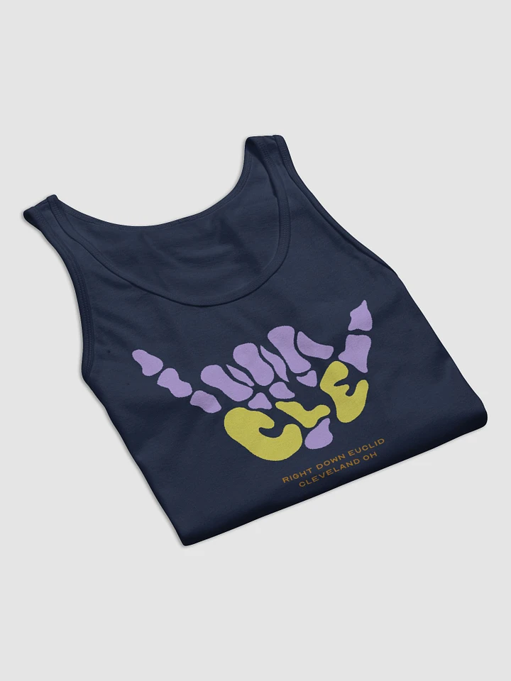 Suns Out, Bones Out Tank (Purple/Yellow) product image (4)