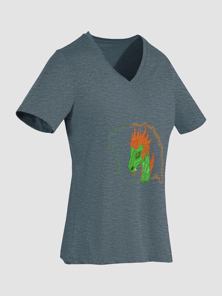 Fierce Dragon V-Neck Tee product image (2)