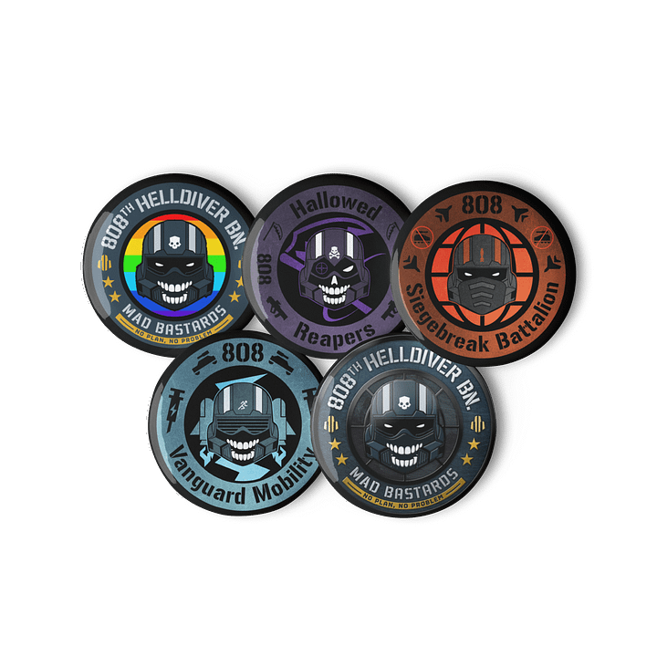 808th MB Pins! product image (2)