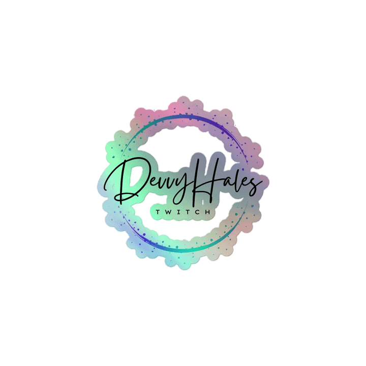 DevvyHales (Holographic Stickers) product image (1)