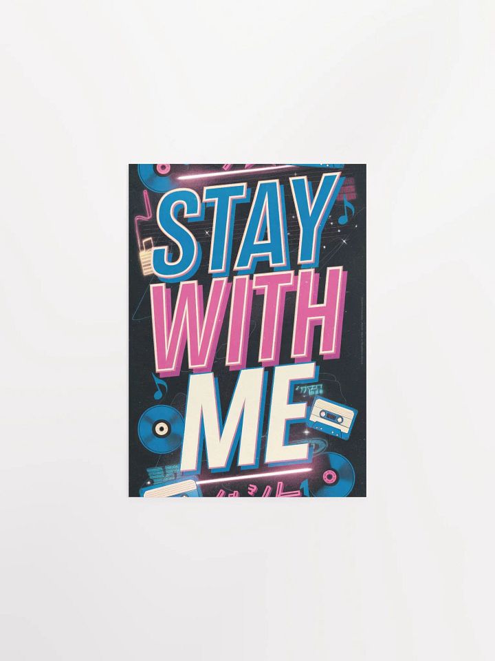 City Pop Enhanced Matte Paper Poster product image (1)