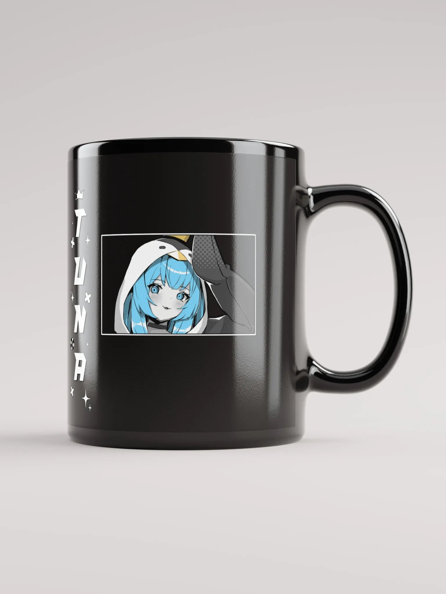 Black & Blue Coffee Mug - Black product image (1)