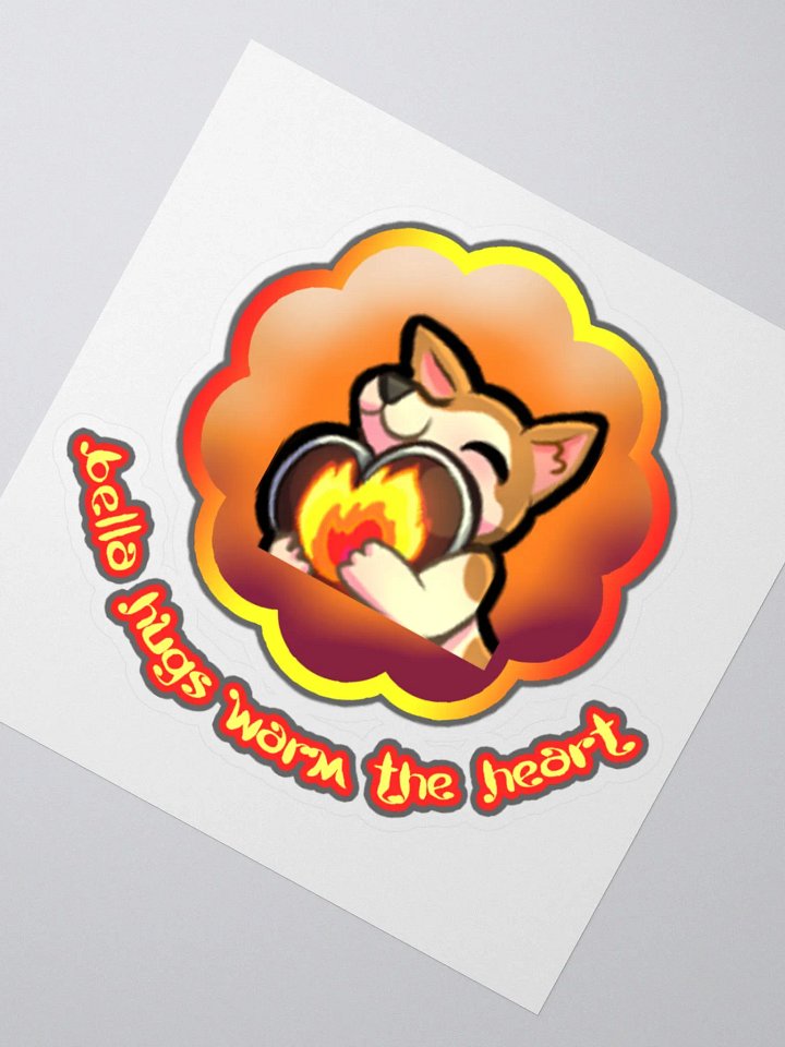Bella Hug Red Sticker product image (4)