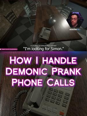 How I Handle Demonic Prank Phone Calls!   Subscribe to the channel: https://rebrand.ly/MindMineTVsub Watch LIVE on Twitch: https://www.twitch.tv/MindMineTV Join the Discord: https://discord.gg/APknsPrRfh  Is Simon There? is an indie horror game developed by Stanislaw Truchowski, also known as TurnVex, and released in 2022. The game blends psychological horror elements with a suspenseful narrative, creating a chilling atmosphere that keeps players on edge.  Home is where the heart is but if the heart is broken...what becomes of the house? Join me as we dive into Stan Truchowski's Is Simon There? A psychological horror game with a suspenseful narrative that will keep you on edge!