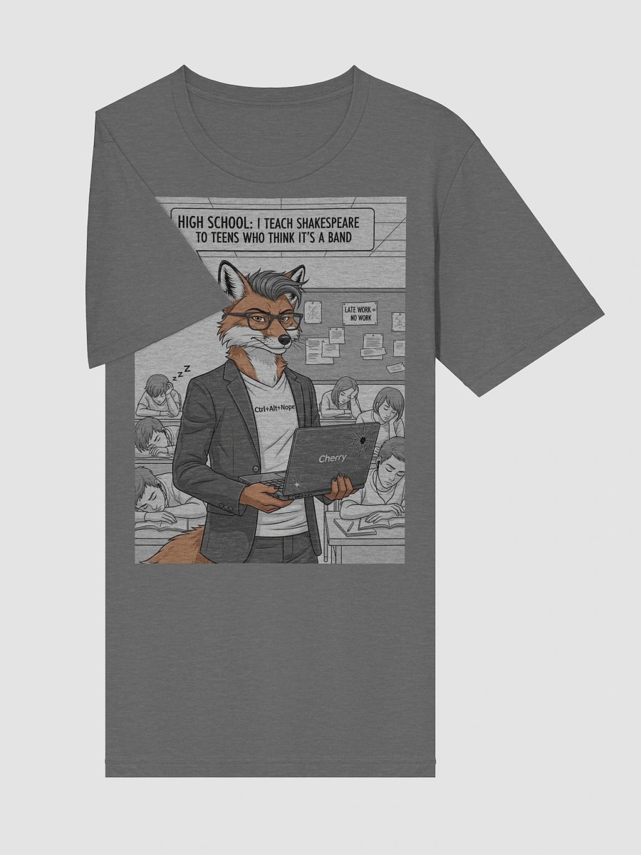 Ctrl+Alt+Nope Fox High School Tee product image (59)