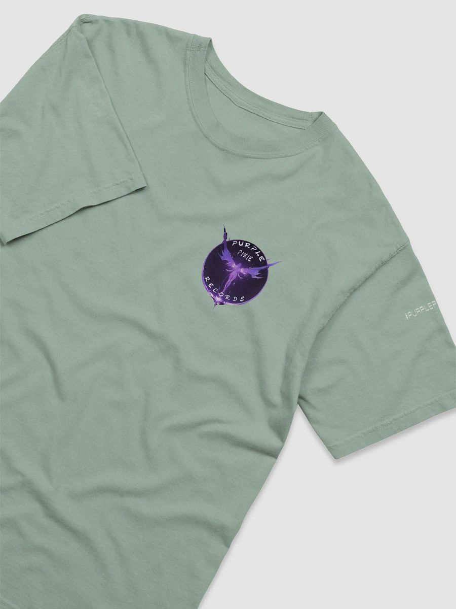 Purple Pixie Records T Shirt Electro Skull Back print product image (4)