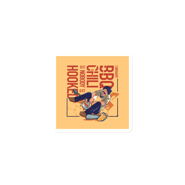 I Brought BBQ & Chili but... - Die-Cut Magnets product image (1)