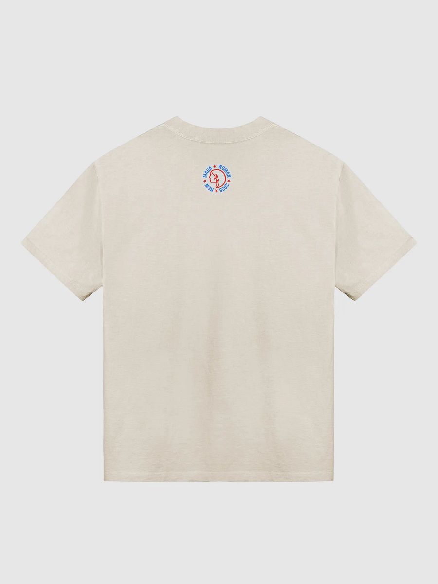 “MAGA, I Feel Like a Woman” Oversized T-Shirt – Parody Whitney Official Merch product image (2)
