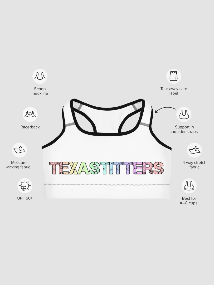 TexasTitters Sports Bra product image (3)
