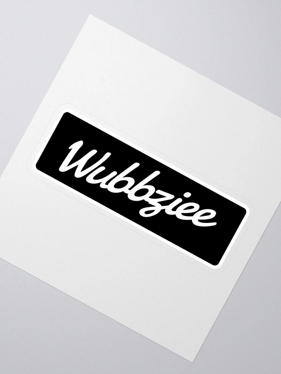 Wubbziee Die-Cut Sticker product image (1)
