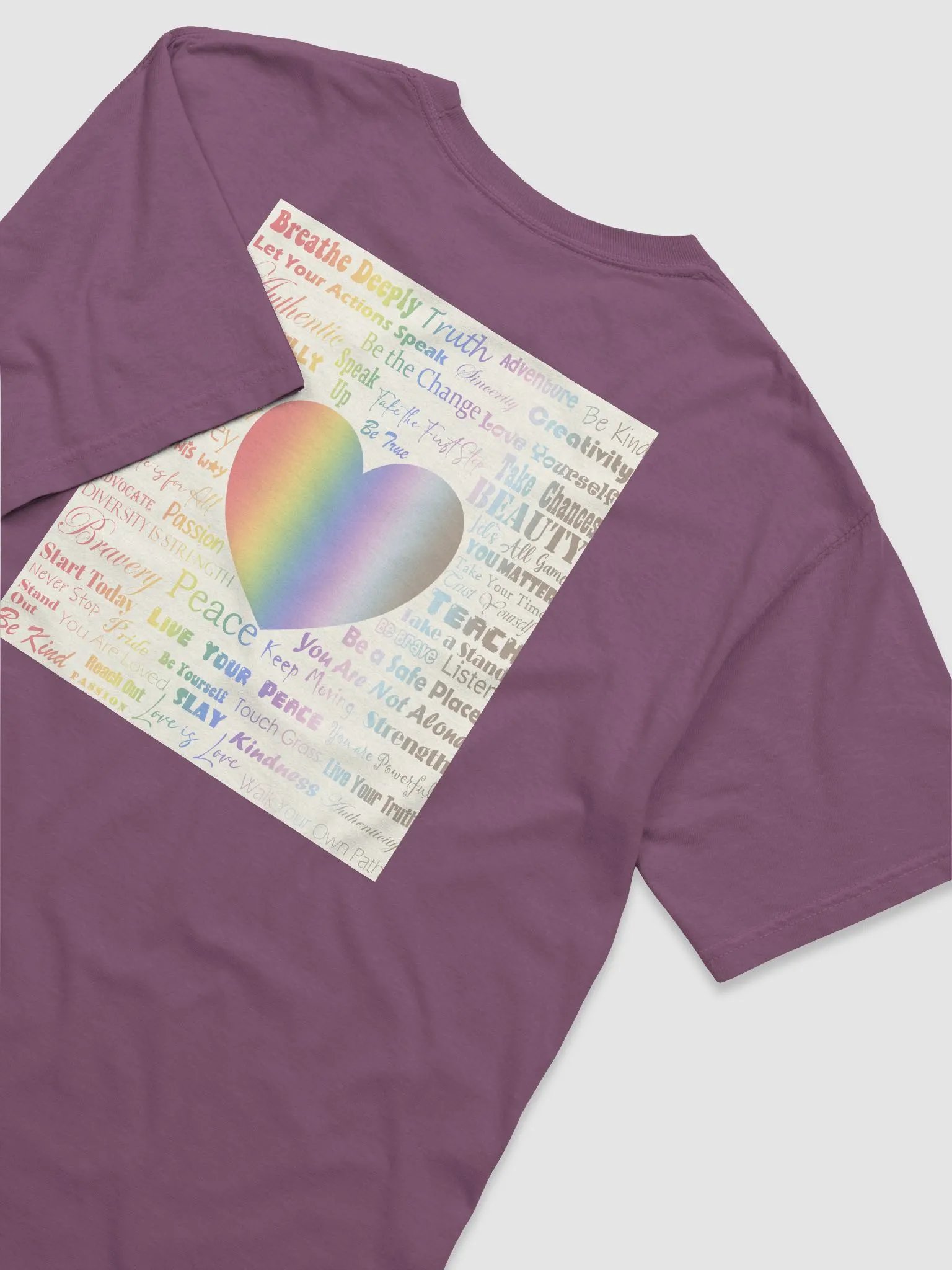 Love and Pride T-Shirt (Rainbow Version) product image (1)