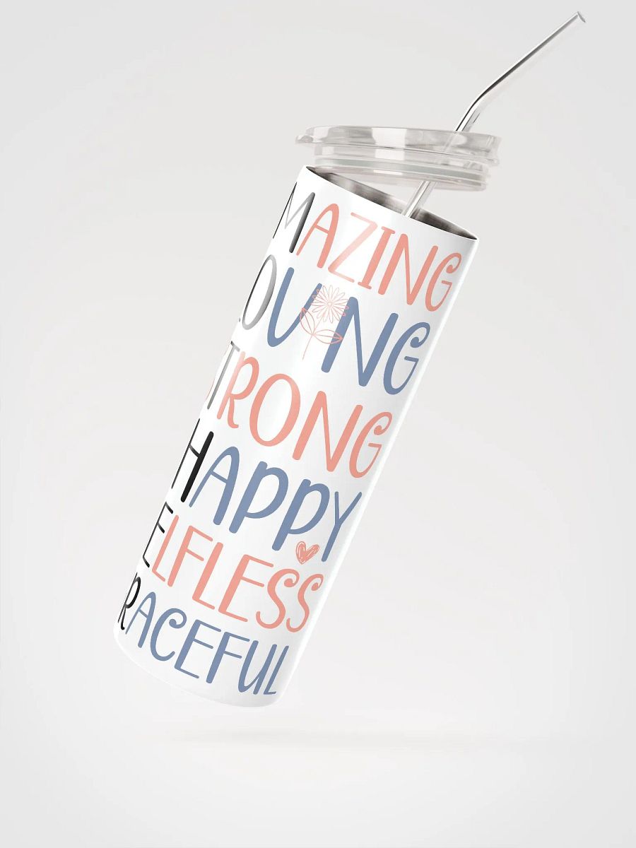 Empowerment Words Stainless Steel Tumbler product image (3)