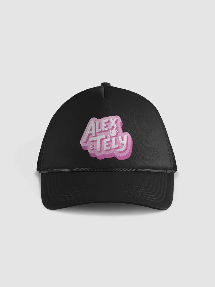 Alex & Tely Pink Logo Trucker Hat product image (2)