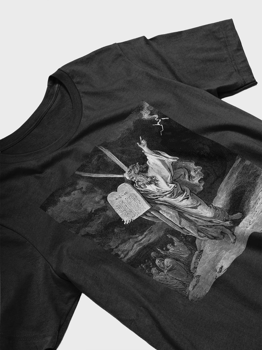 Moses Coming Down From Mount Sinai Gustave Dore Bible Illustration Unisex T-Shirt product image (3)
