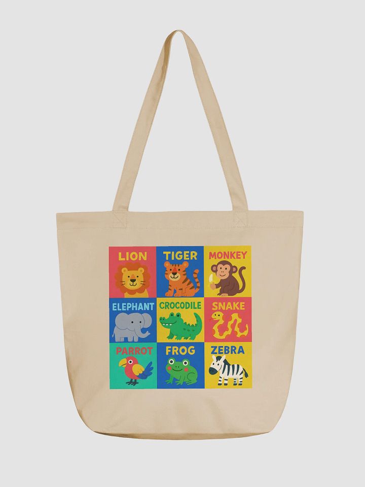 Wildlife Adventure Eco-Friendly Tote Bag product image (2)