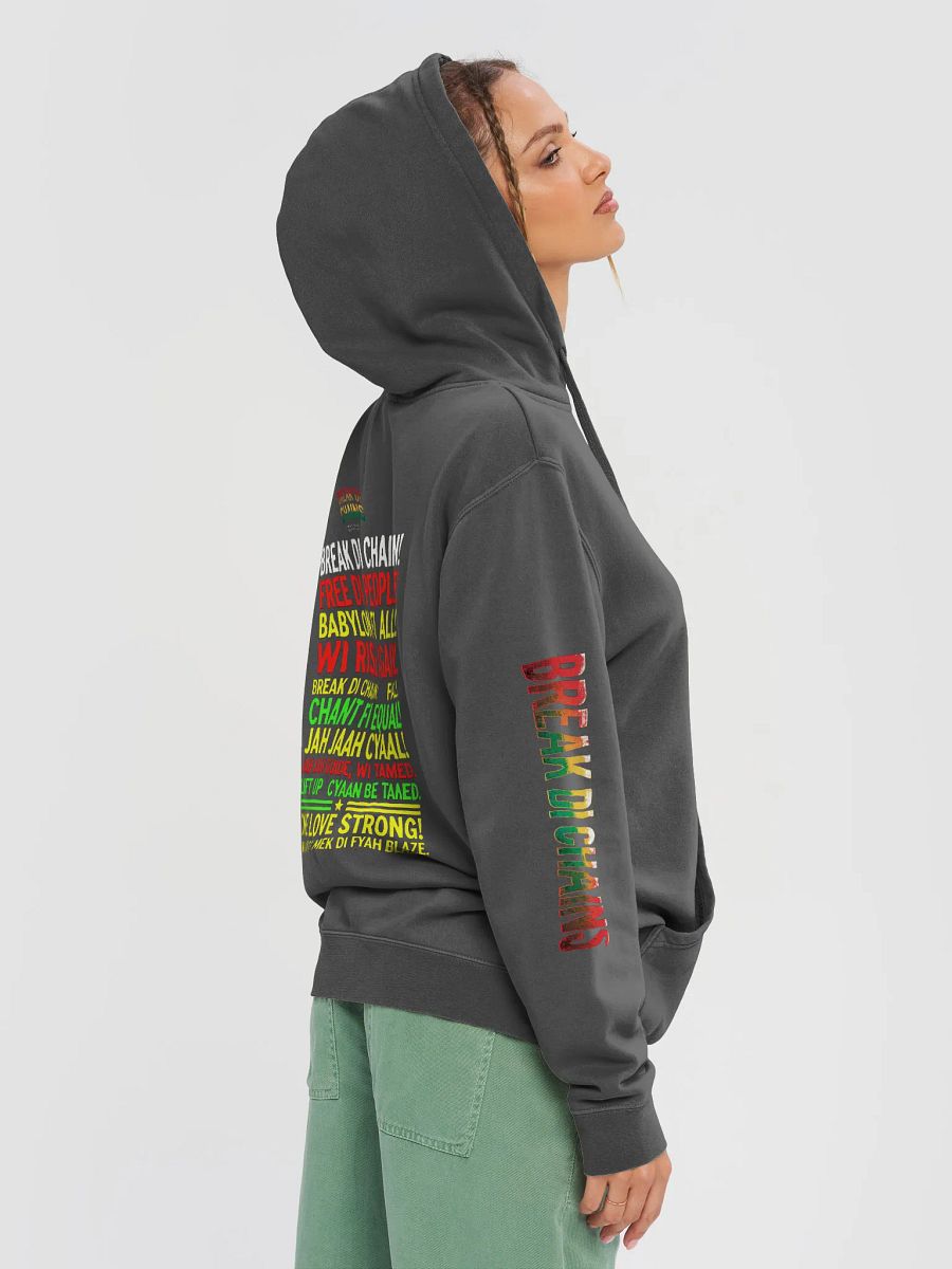 🔥 Break Di Chains x Independent Trading Co. – Pigment Dyed Hoodie product image (5)