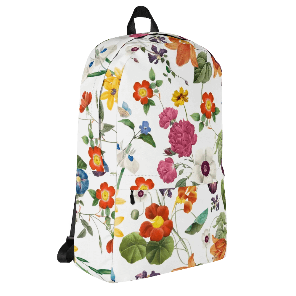 All-Over Printed Tropical Floral Backpack product image (4)