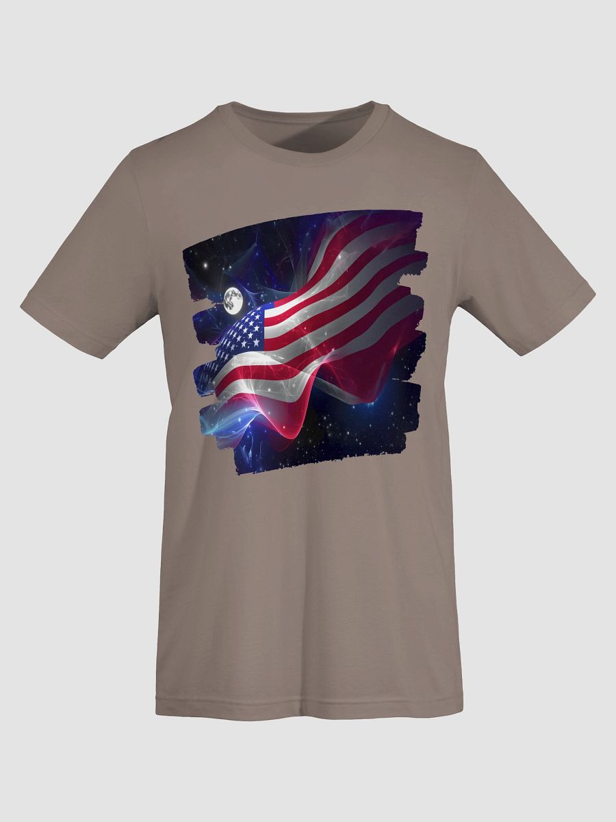 Flying High American Flag Supersoft T-Shirt product image (7)