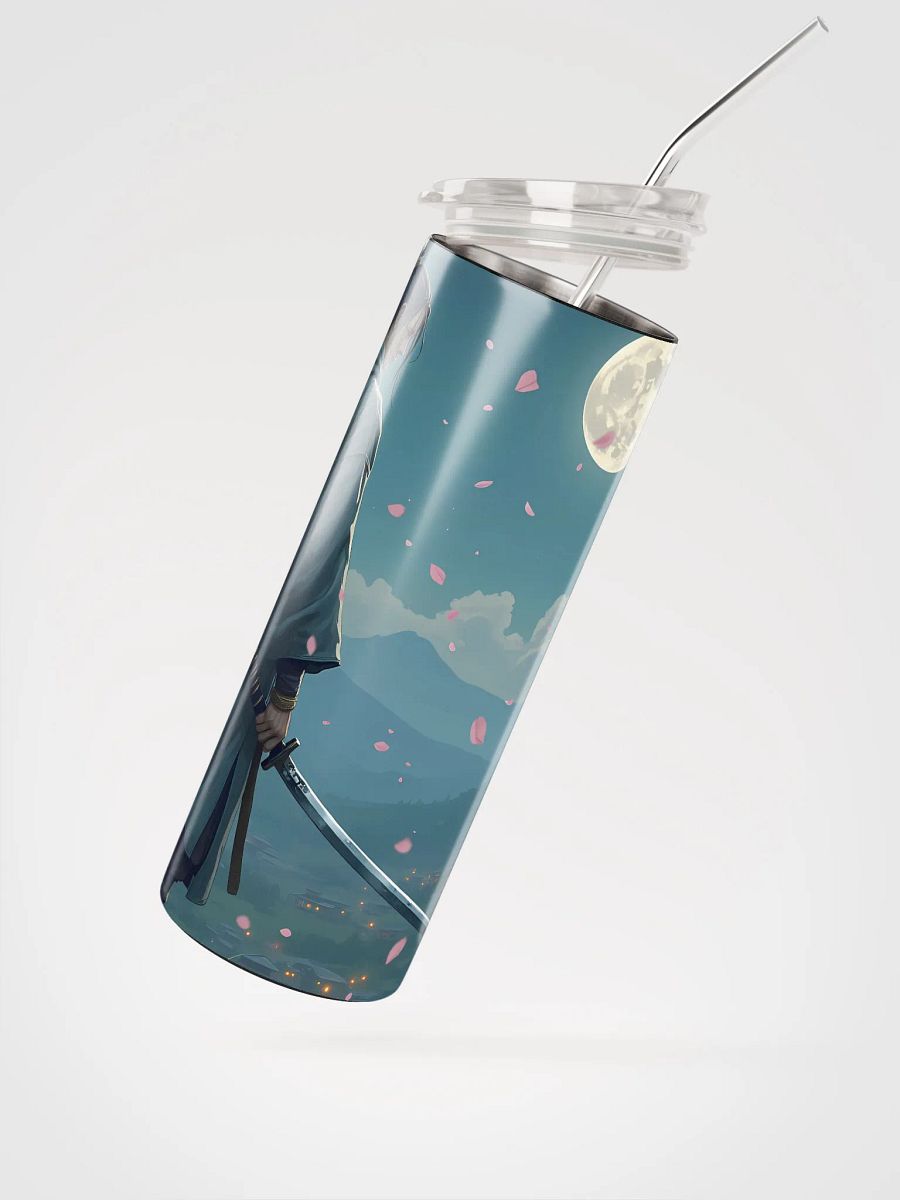 Moonlit Samurai Stainless Steel Tumbler product image (2)