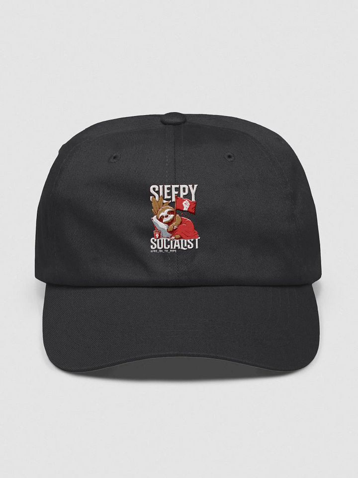 Pris- Sleepy Socialist Classic Dad Hat (front emblem) product image (1)