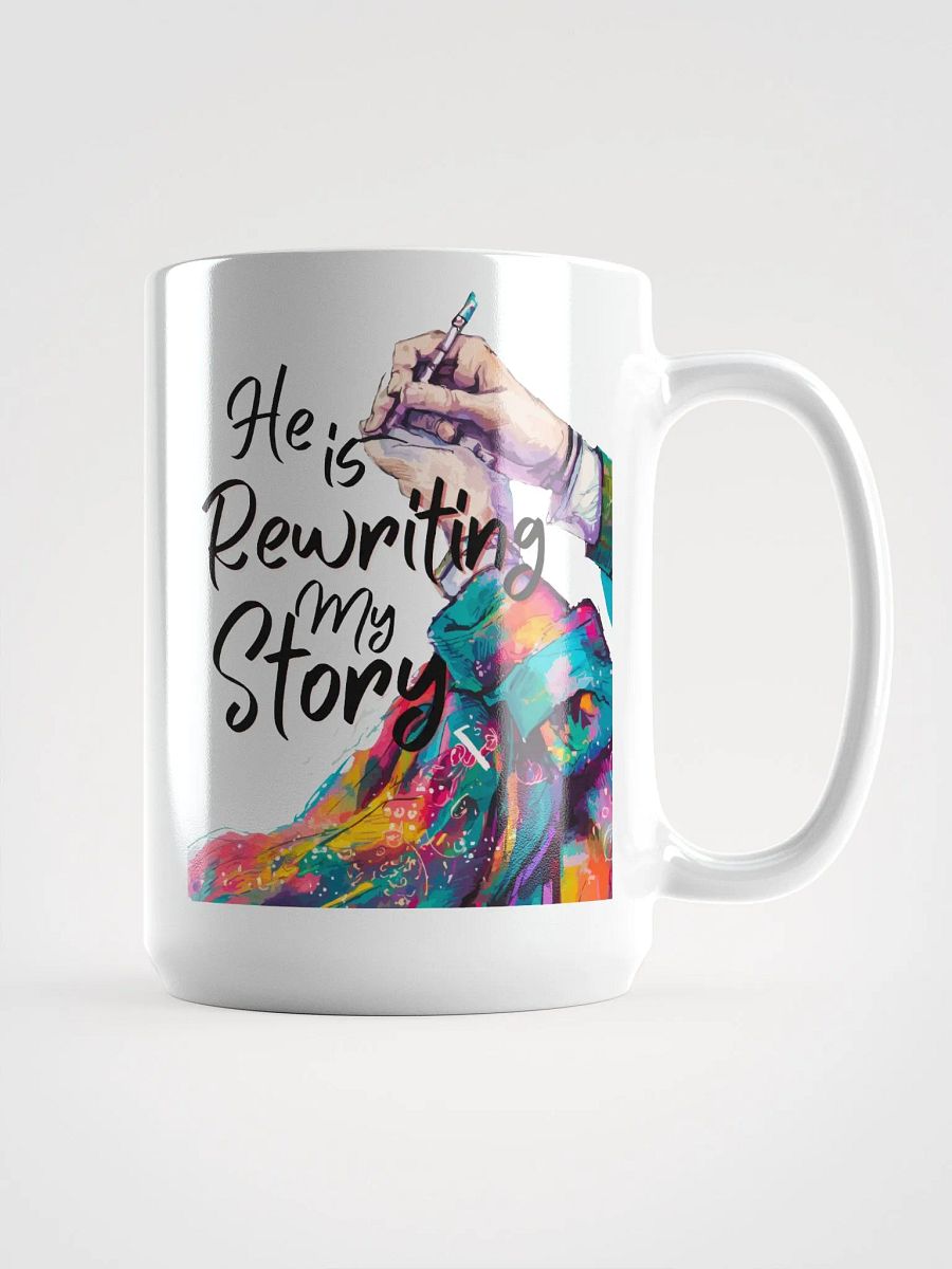 HE IS REWRITING MY STORY MUG product image (2)