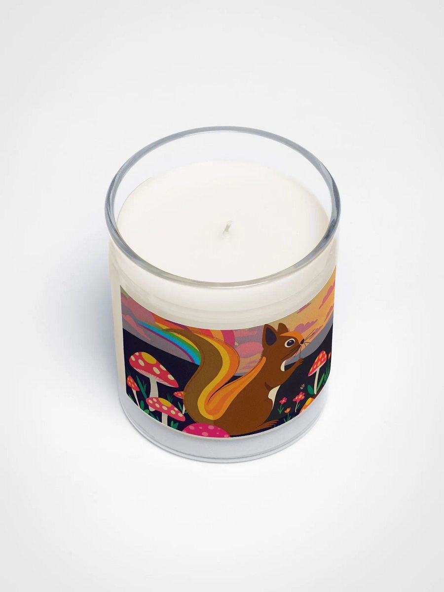 Whimsical Squirrel Tail Soy Wax Candle product image (3)