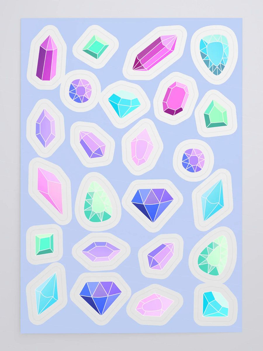 Gemstone Dreams Sticker Sheet product image (4)