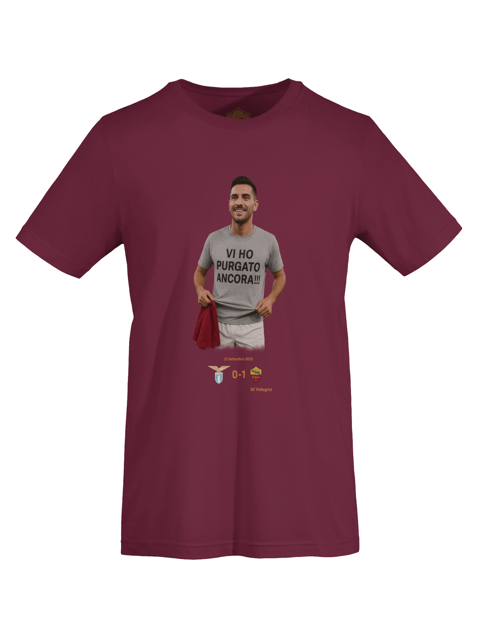 LAZIO-ROMA 0-1 Derby Celebration T-Shirt product image (7)