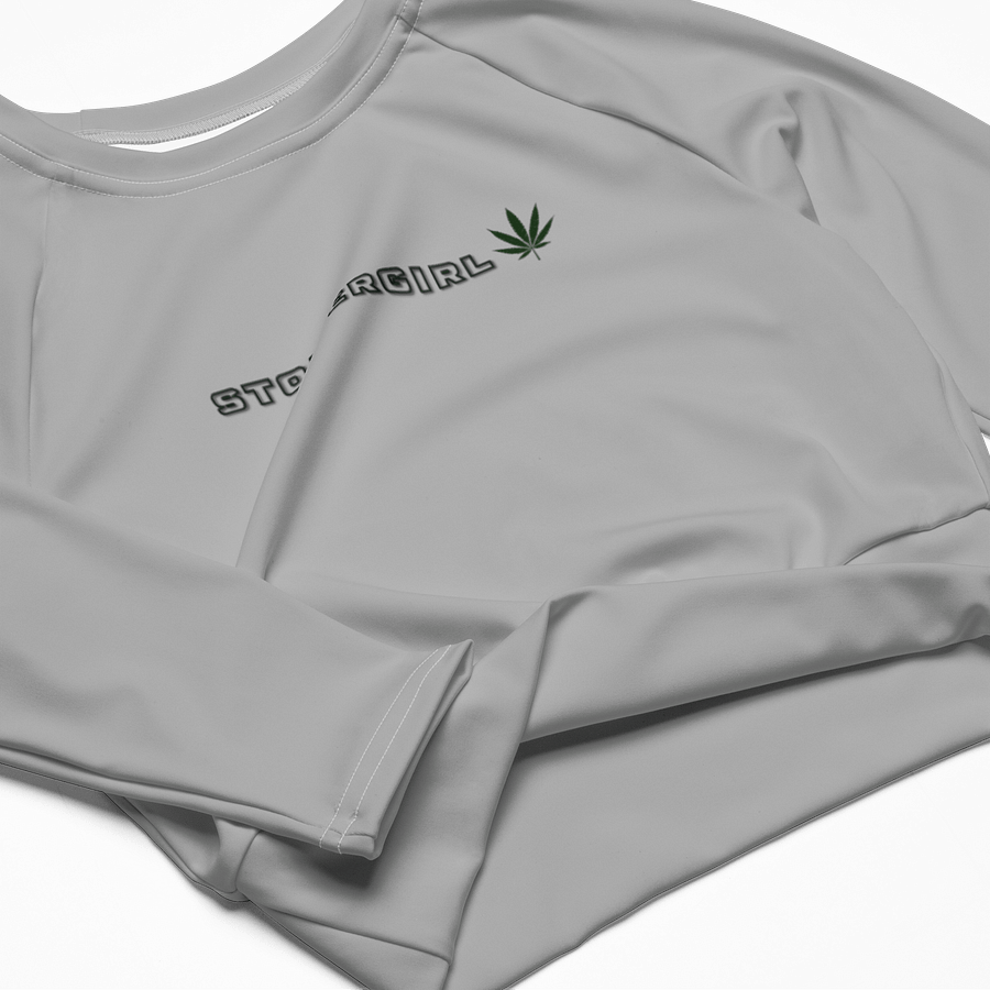 StonerGirl All-Over Print Crop Top product image (4)