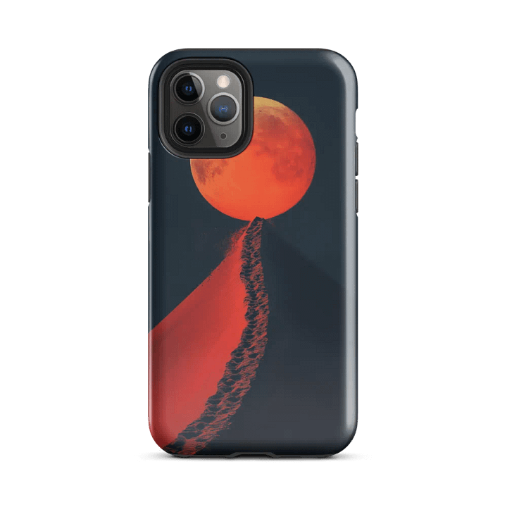 Desert Dunes Red Moon - Tough Phone Case product image (2)